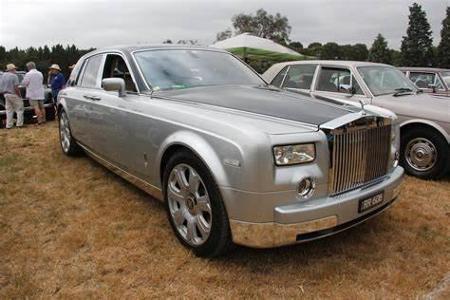 Which luxury car brand produced the Phantom model?
