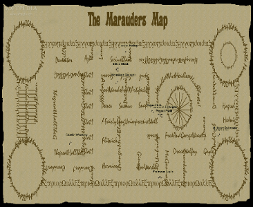 What is James Potter's Marauders Map Name?