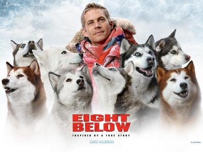 which type of dogs star in eight below?