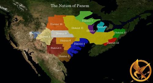 How many district's are in Panem?