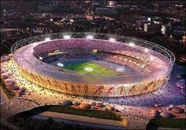 How many seats are in the Olympic Stadium in London?