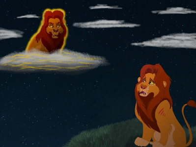 In 'The Lion King', what is the name of Simba's father?