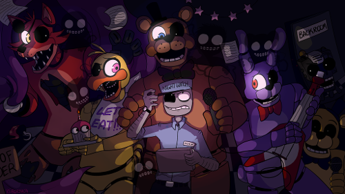 Choose one character from fnaf.