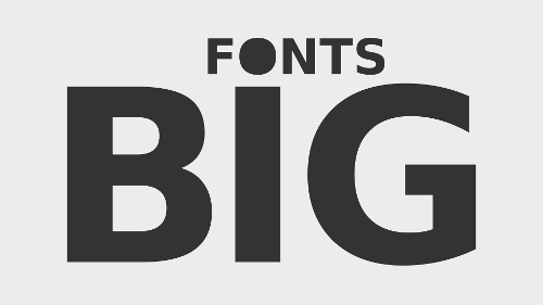 Which typeface is commonly used for body text due to its high readability?