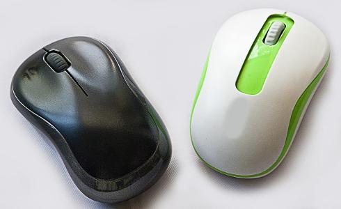 Which type of mouse is generally more portable?