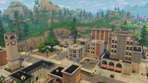What's this famous place in Fortnite called?