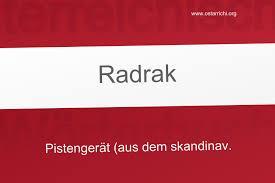 What is Radrak