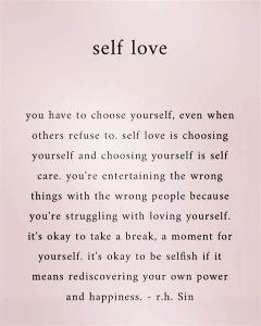 How can practicing self-love improve relationships?