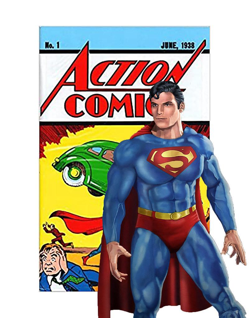 What year did Superman first appear in Action Comics #1?