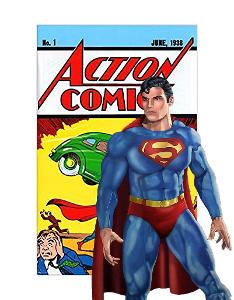 What year did Superman first appear in Action Comics #1?