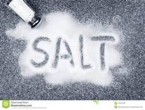 Will you sprinkle salt into your mouth without any other ingredients? BE HONEST