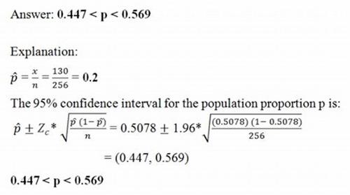 What is a confidence interval?