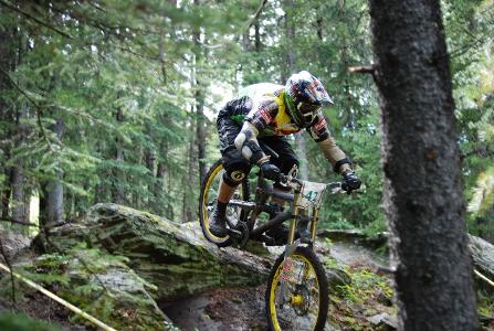 Which type of mountain bike is designed for downhill racing?