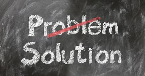 You solve your toughest problems by: