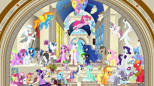 How much of your day is ponies?
