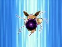 "T-that's a Kyreum..." You said "well it's time to attack it !" Eevee said using shadow ball on Kyreum "no Eevee don't !" You said