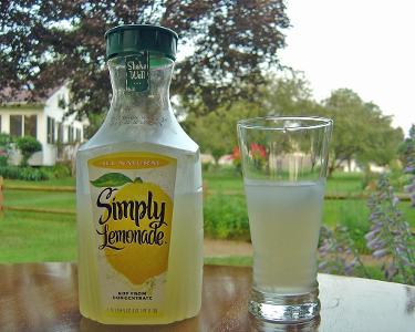 Which company launched a popular brand of lemonade called 'Simply Lemonade'?