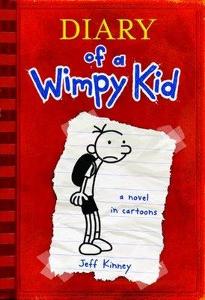 Who is the author of Diary of a Wimpy kid?