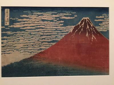 Which artist is famous for his series of prints called 'Thirty-Six Views of Mount Fuji'?