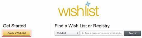 What is a 'wishlist' feature on an online shopping site?