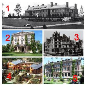 Which mansion would you want to live in?