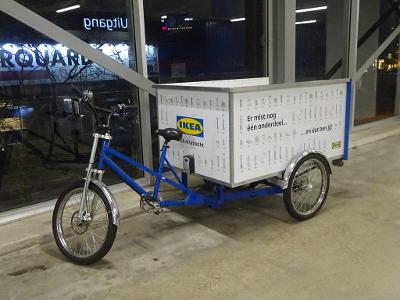 Which is the most popular type of cargo bike?