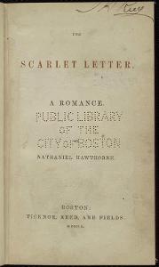 What is the name of the puritan family at the center of Nathaniel Hawthorne's allegorical novel 'The Scarlet Letter'?