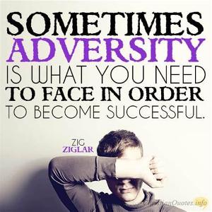 What do you do when faced with adversity?