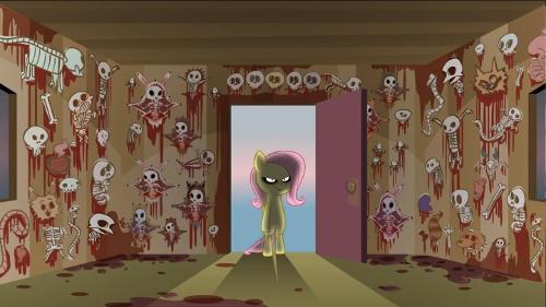 I guess were done here? Flutter shy: C-can I try? Me: Sure! Fluttershy: Do you kill animals?