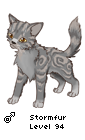what color are blueStar's eyes no explenation needed