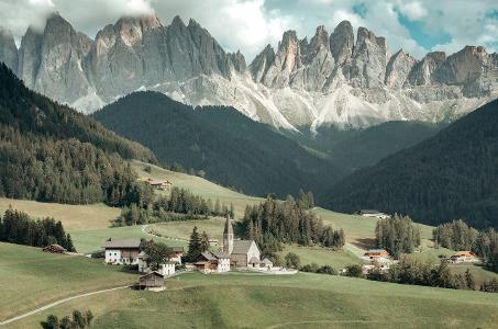 What are the Italian Dolomites known for?