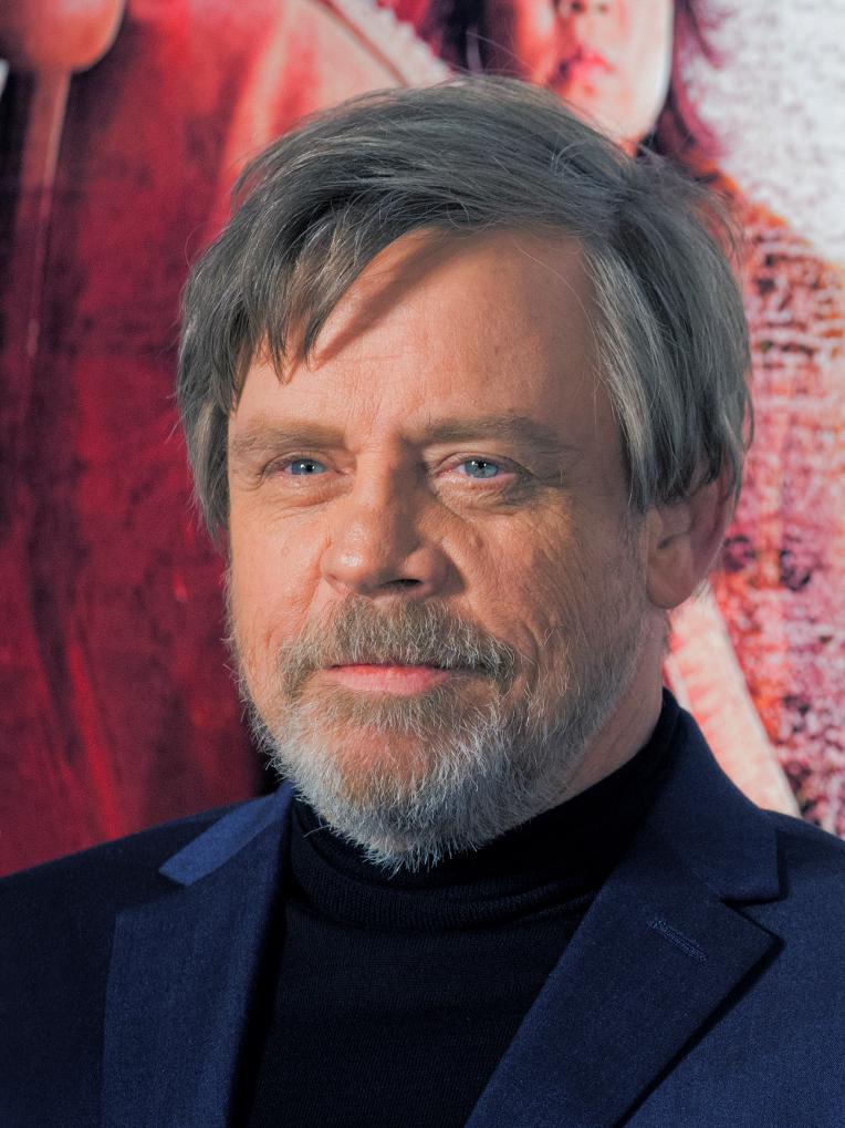 Which actor portrayed Luke Skywalker in the 'Star Wars' saga?