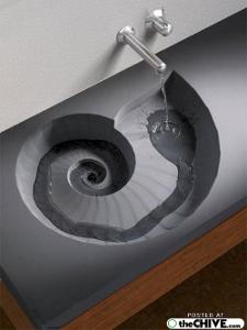 Would you want this to be your bathroom sink?