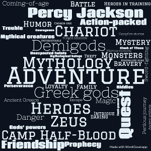 Who is the author of the 'Percy Jackson and the Olympians' series?