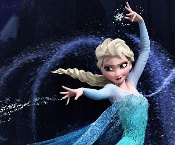 How much hair does Elsa have?