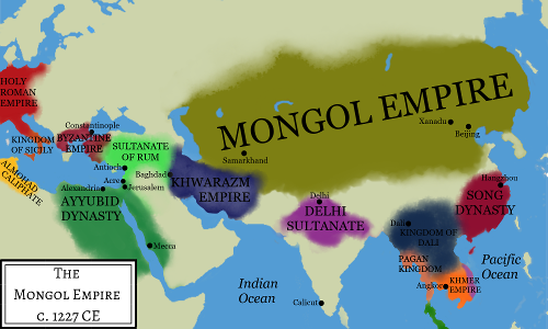 Which European country did the Mongols fail to conquer in their expansion?