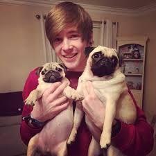 what are the names of his pugs