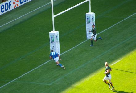 Which player scored the most tries in Rugby World Cup history?