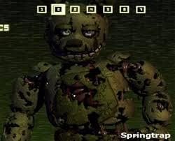 Who is inside Springtrap?