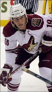Who was the best player on the Arizona Coyotes or Previously the Winnipeg Jets