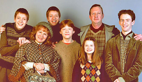 Who are Ron weasley's siblings?