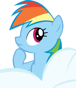 What does Rainbow Dash want to be?