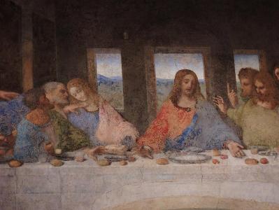 Who painted the famous fresco 'The Last Supper'?