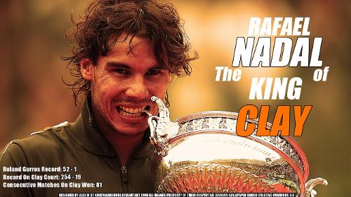 Who is known as the 'King of Clay'?