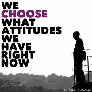 Which statement best describes your attitude?