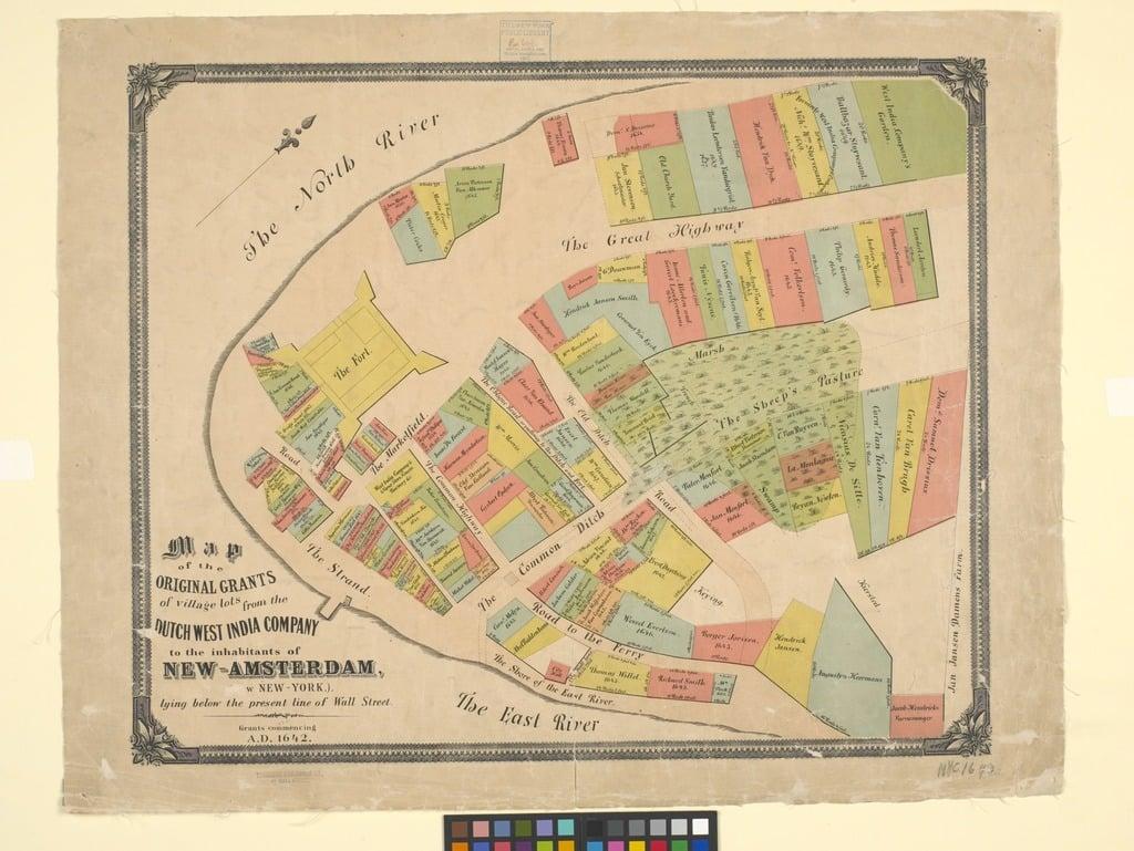 Which colony was established by the Dutch and later became New York?