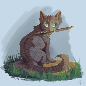 How did Jayfeather find his stick?