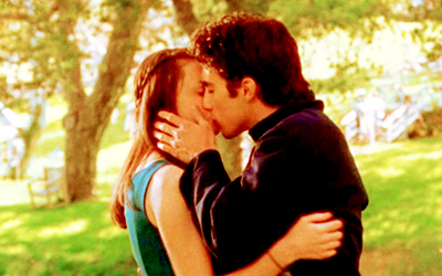 lets start easy, who was Rory's first kiss?