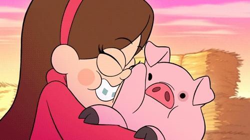 Me:Mabel's turn! Mabel:Yes! Dipper:Why her? Me:Cause she's older! Mabel:Ha!Okay what do you think of pigs?