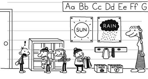 What were rules 3 and 4 in Greg's Kindergarten class?